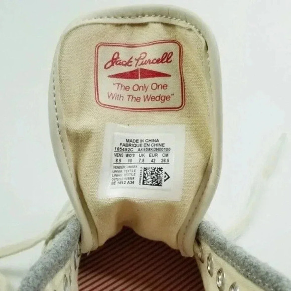 Converse X Foot Patrol Jack Purcell JP OX Two Tone Sneakers Men's 8.5 Women’s 10 - Picture 3 of 12